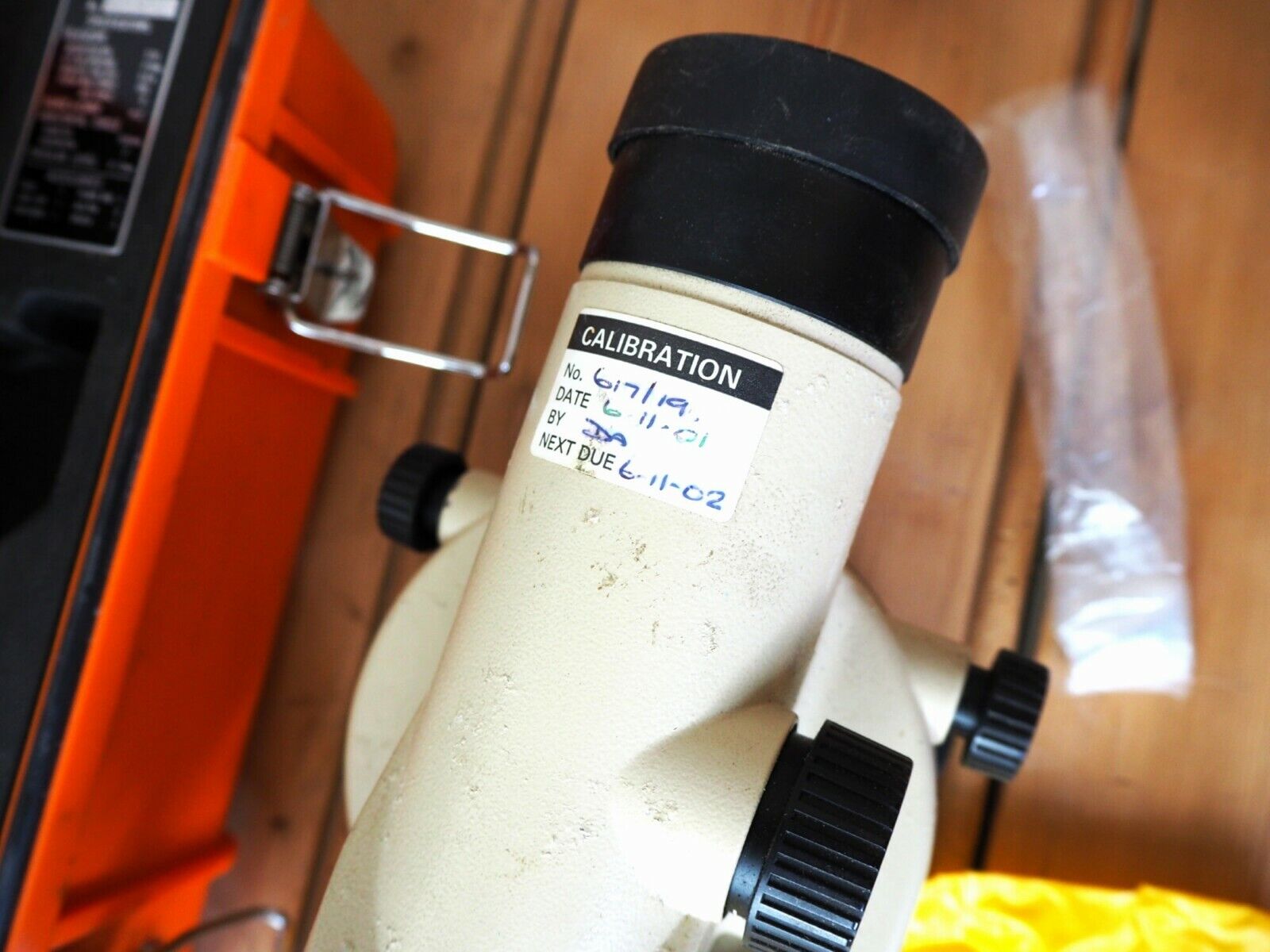 Vintage AL-M2C Pentax No 921972 SURVEYING LEVEL - Image 3
