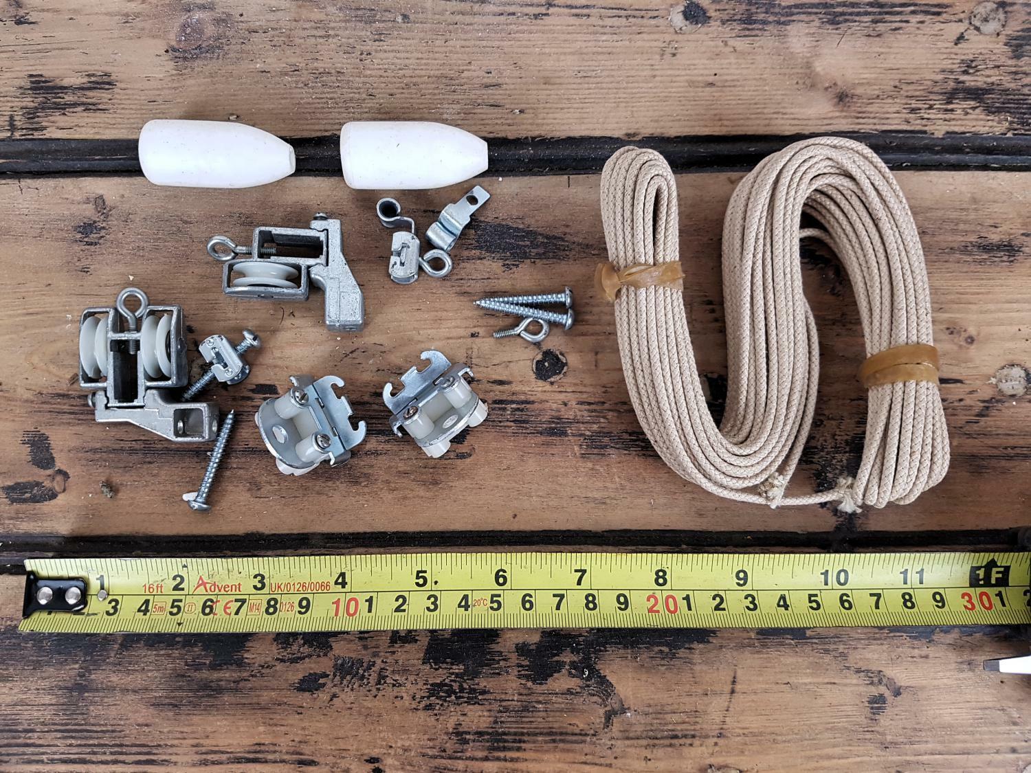 Vintage Harrison Cording Set metal and plastic - Image 4